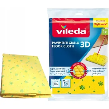 Utěrka Utěrka na podlahu Vileda z 3D mikrovlákna 1 ks