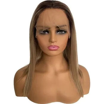 Paruka Paruka dlouhé syntetické vlasy tmavá blond Texas Hair dámská