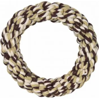 Hračka pro psa Trixie TOY - provazový kroužek, průměr 14 cm