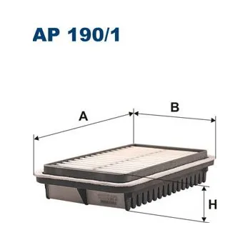 Vzduchový filtr Vzduchový filtr FILTRON (AP190/1)