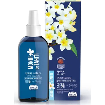 Přípravek na opalování Helan Monoi de Tahiti Opalovací sprej Clear Effect SPF50 150ml