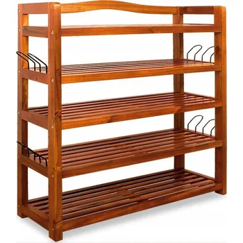 Botník Botník Casaria 80 x 82 x 26 cm akácie