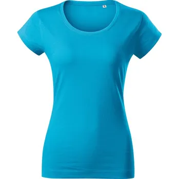 Dámské tričko Dámské tričko MALFINI VIPERE FREE, barva tyrkysová, velikost XS