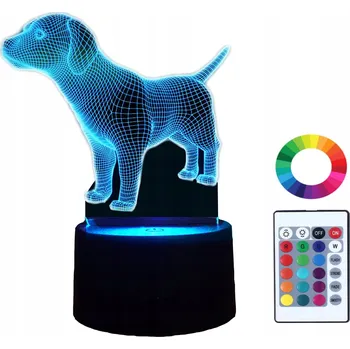 Lampička Plexido vícebarevná Noční lampa