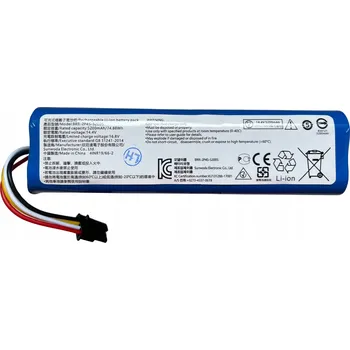 Baterie pro Xiaomi Roborock S5 S5max S6 Q5 Q7 S7 S7max 14,4V 5,2Ah