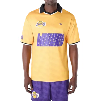 Pánské tričko Triko New Era NBA Los Angeles Lakers Oversized T-Shirt 60596415-60596415 Velikost M