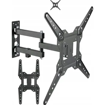 Televizní držák OTOČNÝ DRŽÁK NA TV KM0232-S5 KRUGER&MATZ, RAMENO, UPEVNĚNÍ, ZÁCHYT