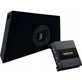 Reproduktor do auta Ground Zero GZIW 200 SLIM Bass Kit subwoofer se zesilovačem