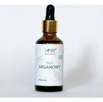 Pleťový olej Arganový olej BIO, lisovaný za studena, nerafinovaný, 50 ml YEYE Made in Nature