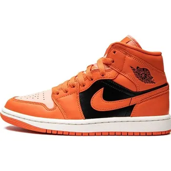 Pánská obuv Air Jordan 1 Mid Orange Black (W) EU: 38