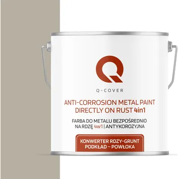 barva na kov BARVA NA KOV 4v1 PROTI KOROZI NA LITINU, PLECH – ŠEDOBÉŽOVÁ RAL 7032, POLOMATNÁ, 5L