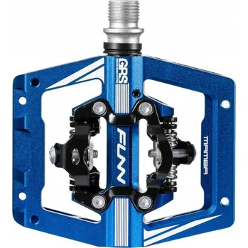 Pedál na kolo Platformové pedály Funn Python červené