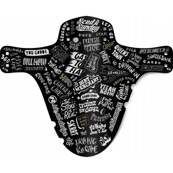 Blatník na kolo Přední blatník Riesel Design schlamm:PE černý