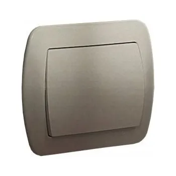 vypínač Jednopólový vypínač Klasik Kontakt Simon, béžové odstíny AW1/29