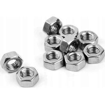 Matice Šestihranné matice pozinkované M8 DIN 934 10 Ks