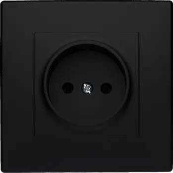 Elektrická zásuvka Elektrická Zásuvka nástěnná Polmark černá