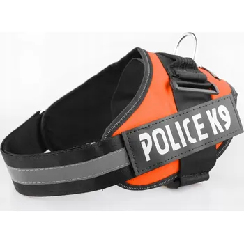 Postroj pro psa Eli´s fantasy postroj P15 - nápis "POLICE K9" 010CP015-52
