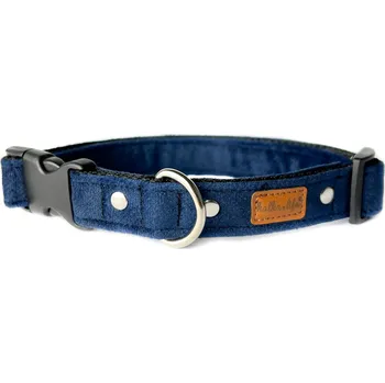 Obojek pro psa Odolný obojek pro psa - Granátová, XS, lehký, plastová spona