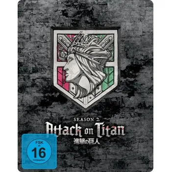 Blu-ray film Attack on Titan - Staffel 2 - Gesamtausgabe - Steelbook - Blu-ray - Limited Edition (DE)