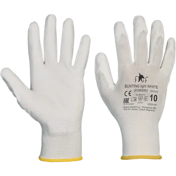 Pracovní rukavice Fridrich&Fridrich CERVA Rukavice BUNTING LIGHT HS-04-003 - AKCE! 0108006380050 Bílá 5