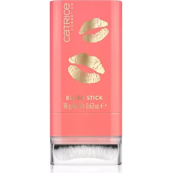 Tvářenka Catrice KISS & GLOW krémová tvářenka v tyčince odstín C01 Cheeky Flirt 18 g