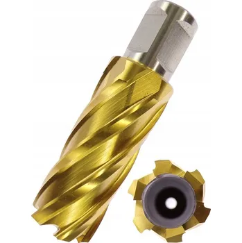 Vrták VRTÁK KORUNOVÝ FRÉZA TREPANAČNÍ 26mm DLOUHÝ PRODLOUŽENÝ 26x55mm HSS TIN