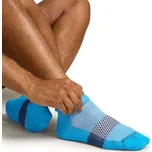 Pánské merino ponožky ICEBREAKER Mens Multisport Light Micro, Arctic/Royal Navy/Abyss velikost: 42-44 (M)