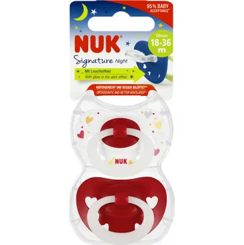 dudlíky Anatomický silikonový Dudlík NUK 18 měsíců +