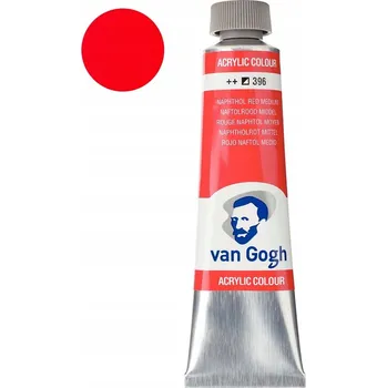 Vodová barva Akrylové barvy Van Gogh červená 1 ks 40 ml