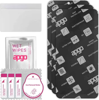 Pouzdro na mobilní telefon Hybridní Sklo apgo pro TCL 50 XE 3 ks