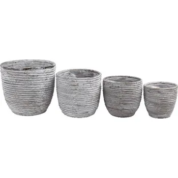 Obal na květináč Van der Leeden Obal na květináč s igelitovou výplní BALLOON, sv. vymývaná, max pr.20x20cm, S4|Van Der Leeden 1915