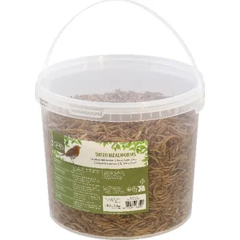 Krmítko pro ptáka Krmení pro ptáky, sušení červi, 0,7kg|Esschert Design