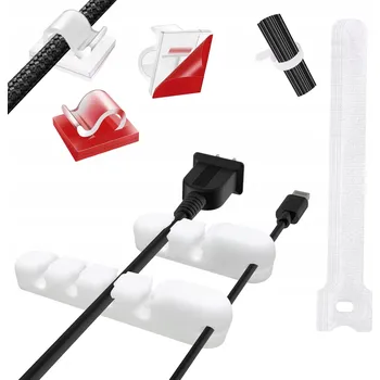 IP kamera ORGANIZÉR NA KABELY DO KANCELÁŘE DRŽÁK 3M SUCHÝ ZIP x10