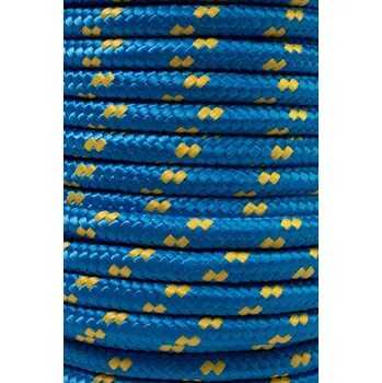 Lany Polypropylenové lano pletené MODRÉ 14mm 50m