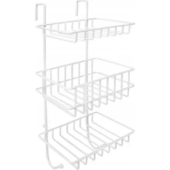 Koupelnová polička AWD Interior 570 x 225 x 135 mm bílá