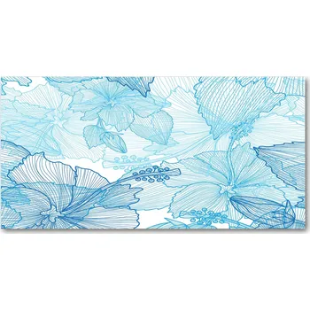 Obraz Kuchyňský panel Havajské květy 120x60 cm + LEPIDLO