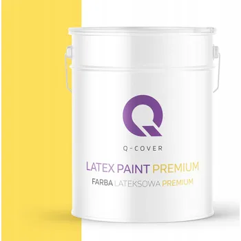 barva na zeď BARVA NÁSTĚNNÁ BARVA ODOLNÁ PROTI SKVRNÁM, BARVA ŽLUTÁ, H6872, MATNÁ NA STĚNY, 10 L