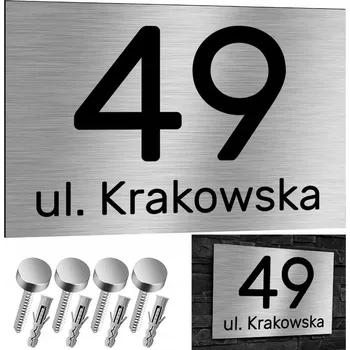 Obraz Číslo na dům 30 x 20 cm