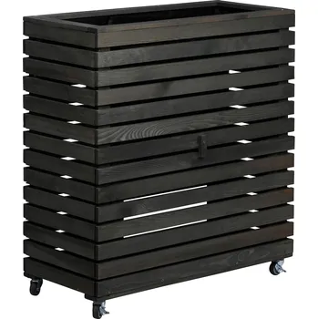 Vyvýšený záhon Dobar Vyvýšený záhon Rolla 72 x 30 x 80 cm šedý