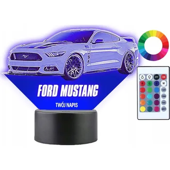 Lampička Plexido vícebarevná Noční lampa