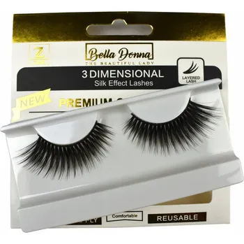 Umělé řasy UMĚLÉ HEDVÁBNÉ ŘASY NA PÁSKU 5D - 6