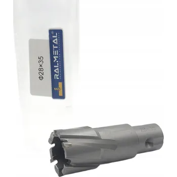 Vrták Korunkový vrták VHM TCT 28 x 35 mm Weldon 19,05 Nitto