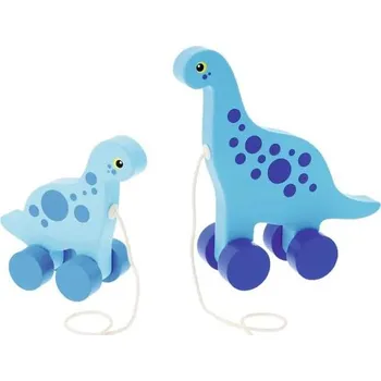 Dětské zboží Trefl Dřevěná tahací hračka Dinosaurus Sauropod