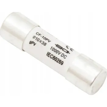 Jistič POJISTKA DC 1000V 16A, FOTOVOLTAICKÁ, TYPU 10x38