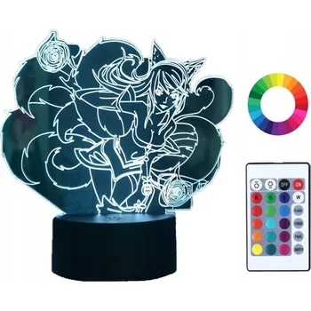 Lampička Plexido vícebarevná Noční lampa