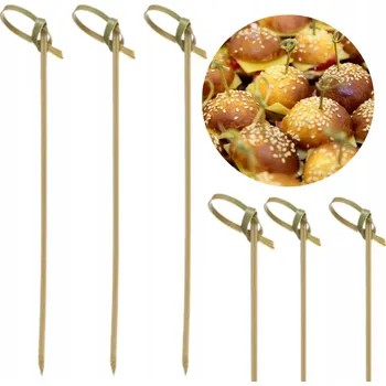 Jednorázové nádobí Párátka Papstar 18 cm 250 ks bambusové