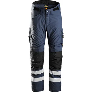 Pracovní obuv Zateplené Zimní Pracovní Kalhoty Zateplené BOZP Snickers 6619 vel. XL navy (tmavě modrá)