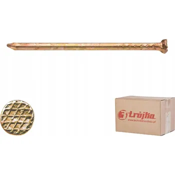 Hřebík Stavební hřebíky 2.0 x 40 mm POZINK ŽLUTÝ - 1KG