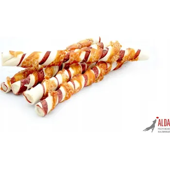 Pamlsek pro psa Alda Tyčinka pro psy s hovězím, vepřovým a kuřecím masem 500g