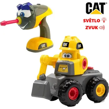 autíčko Cat Junior Bagr se šroubovákem